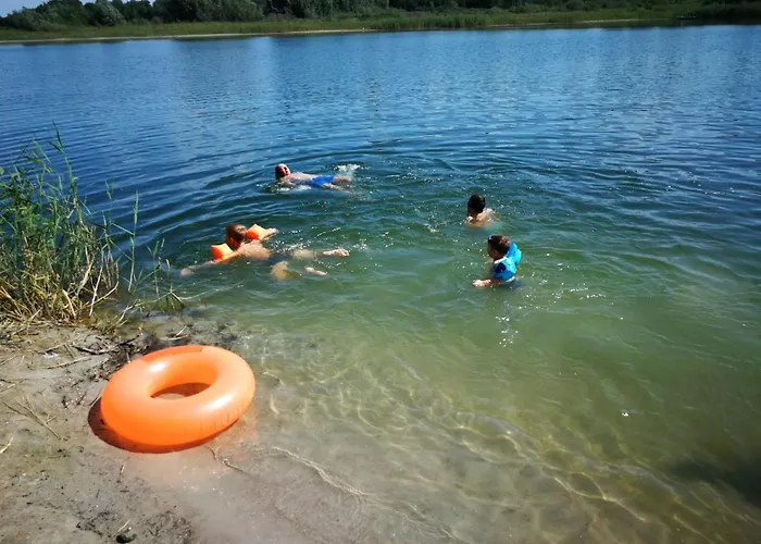 Tatil Evi Nad Jeziorem, Las, Do 10 Osob Jezioro Wilczynskie Budzislawskie - Letniskowy Osobno Ogrodzony, Ogrzewany Mile Widziane Pieski, Zwierzeta- Wielkopolska, 62-550 Zygmuntowo Gm Wilczyn *